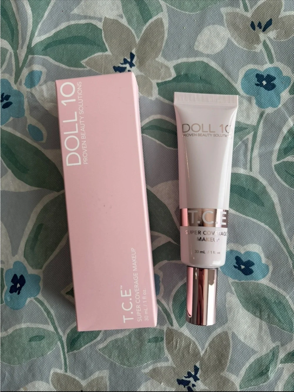 DOLL 10 T.C.E. Super Coverage Foundation Light 30ml NIB Full Coverage Makeup